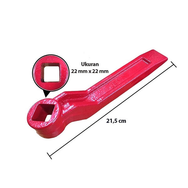 Handle Hydrant Pillar Tuas Kunci Segi Empat