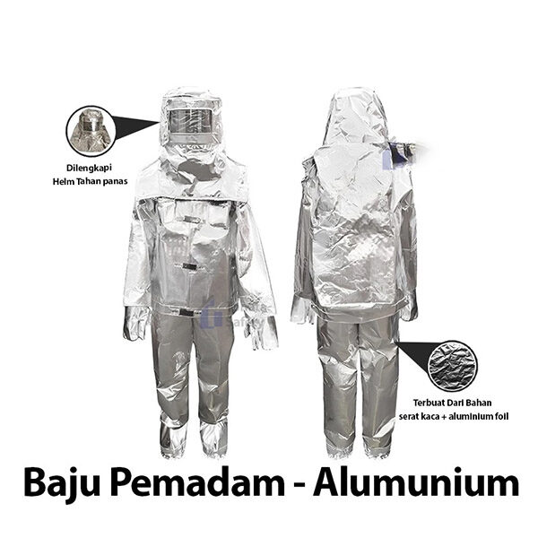 Baju Pemadam Api Fire Fighting Suit Baju Damkar Aluminium